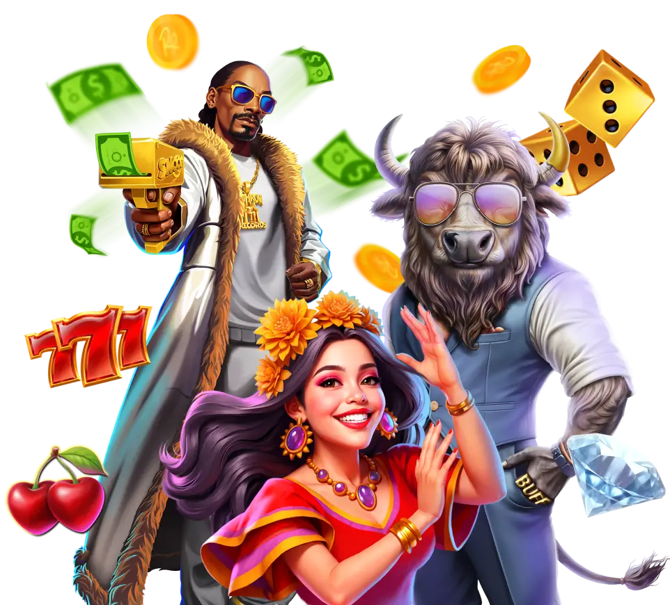 Jackpot Daily casino characters
